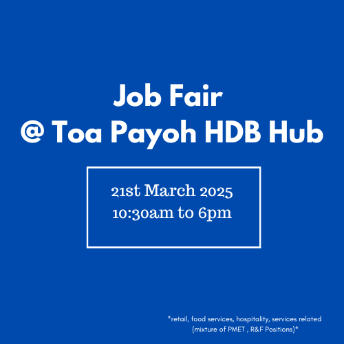 Job Fair @ Toa Payoh HDB Hub