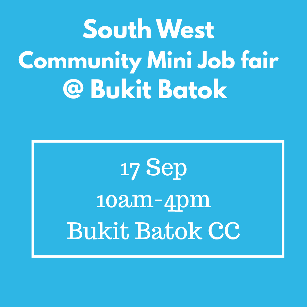 South West Community Job Fair - Mini Job Fair @ Bukit Batok