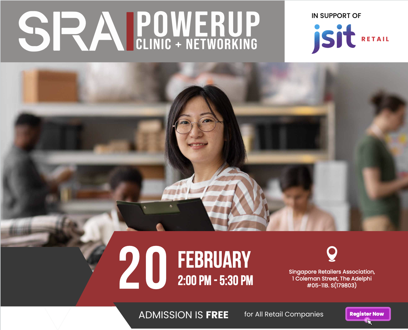 SRA POWERUP CLINIC & NETWORKING